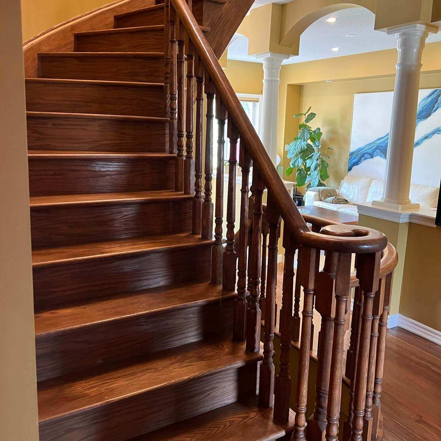 Elegant Wooden Staircases